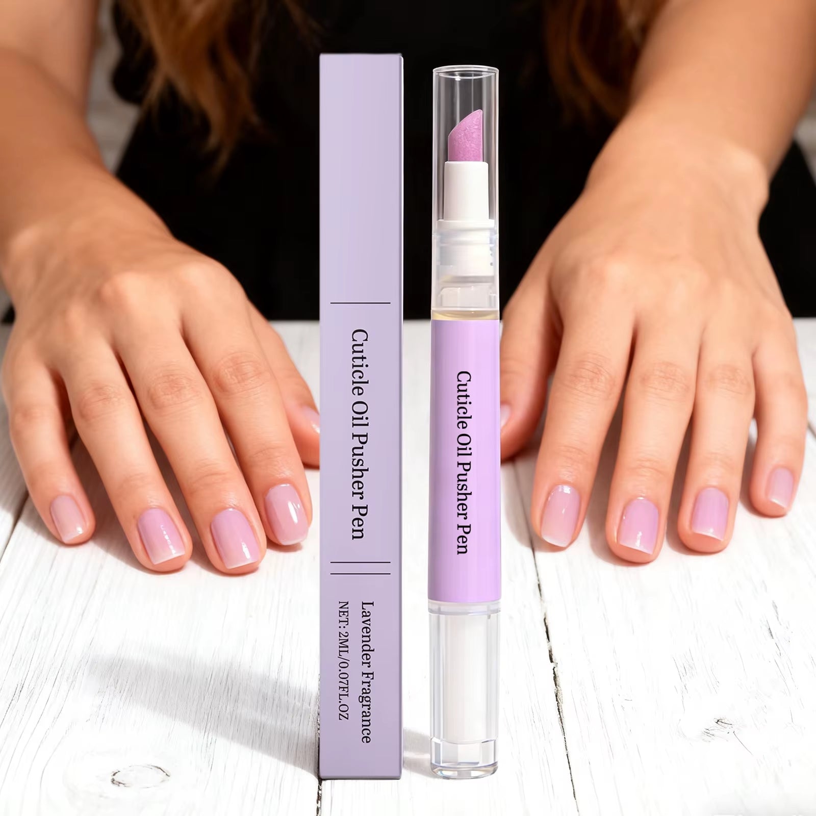 Image of Nail Cuticle Oil Pen anti Cracking Strengthening Nourishing Cuticle Repair Remove Dead Skin Beauty Health Nail Nutrition Oil Pen