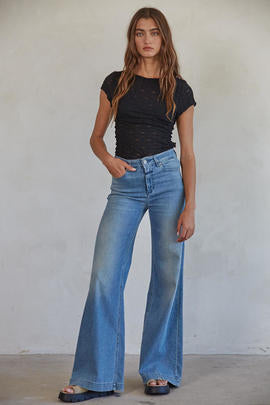 Image of Alina Lace Top - Black