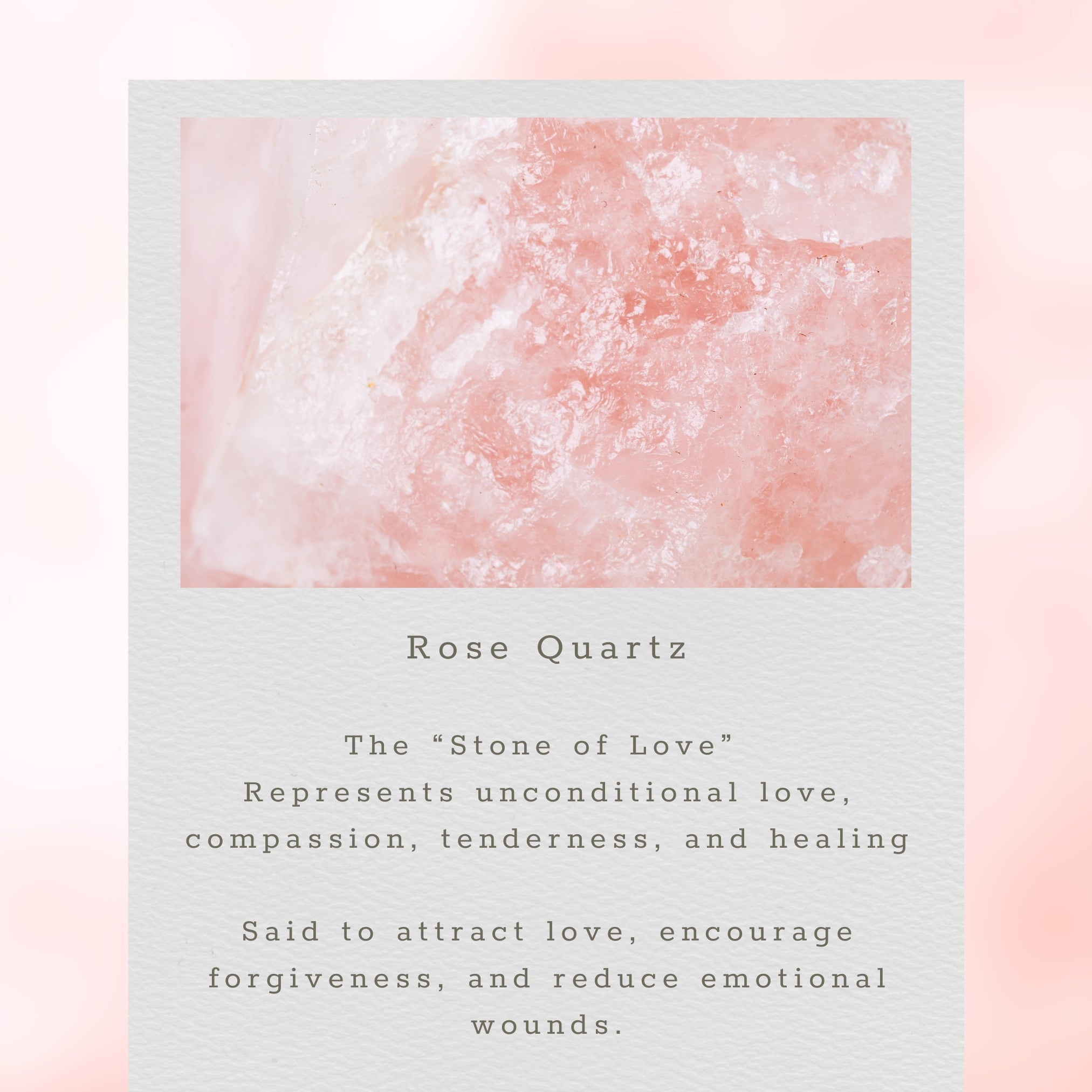 Image of Rose Quartz Adjustable Gemstone Bracelet