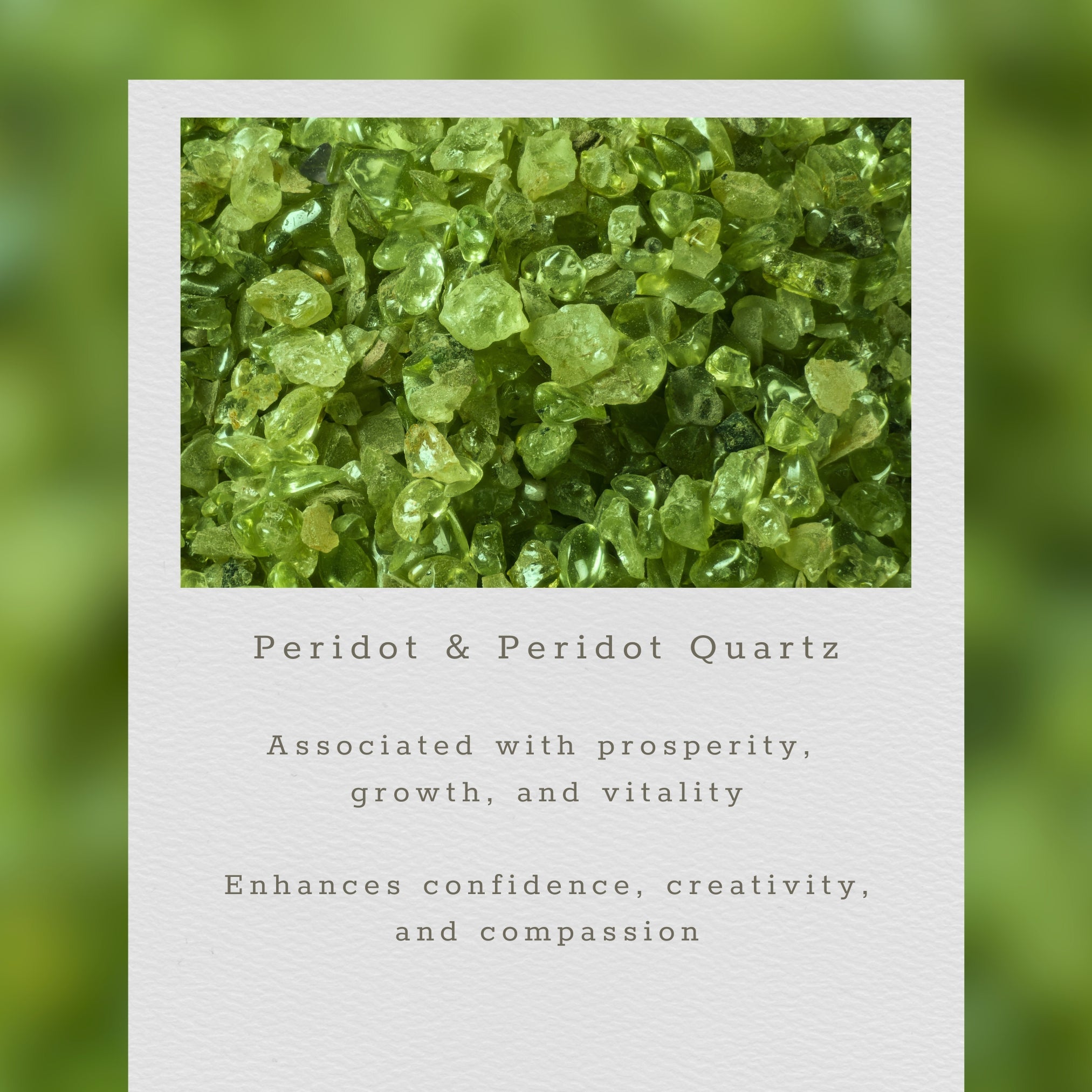 Peridot Ballet Bracelet